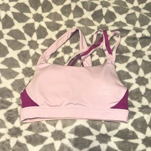 Women’s Athleta Sports Bra Size Small Pink